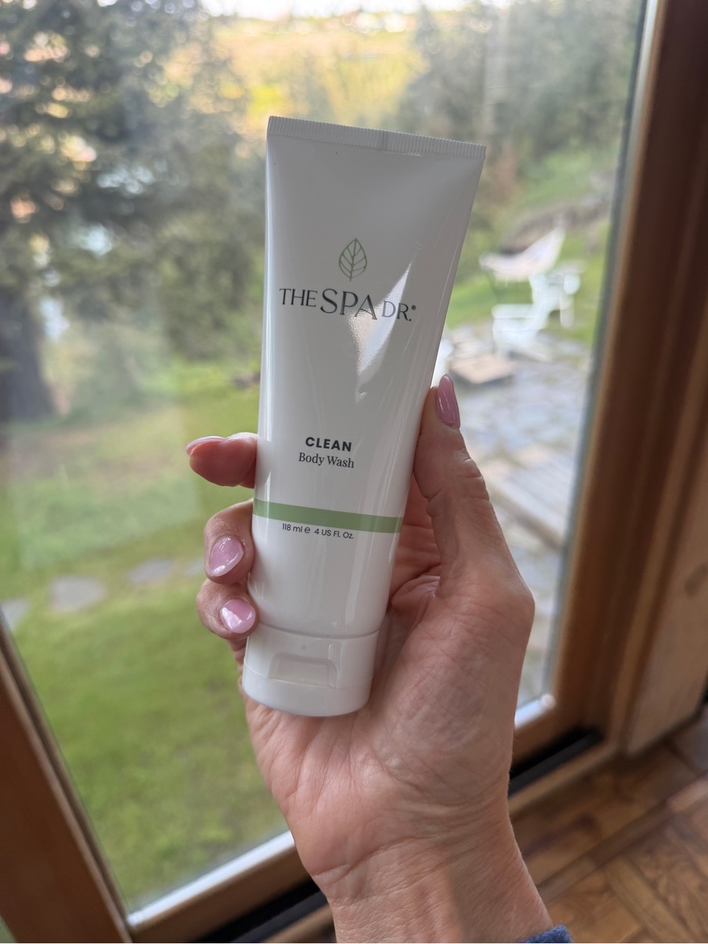 The Spa Dr Clean Body Wash — White NWT. Never opened.